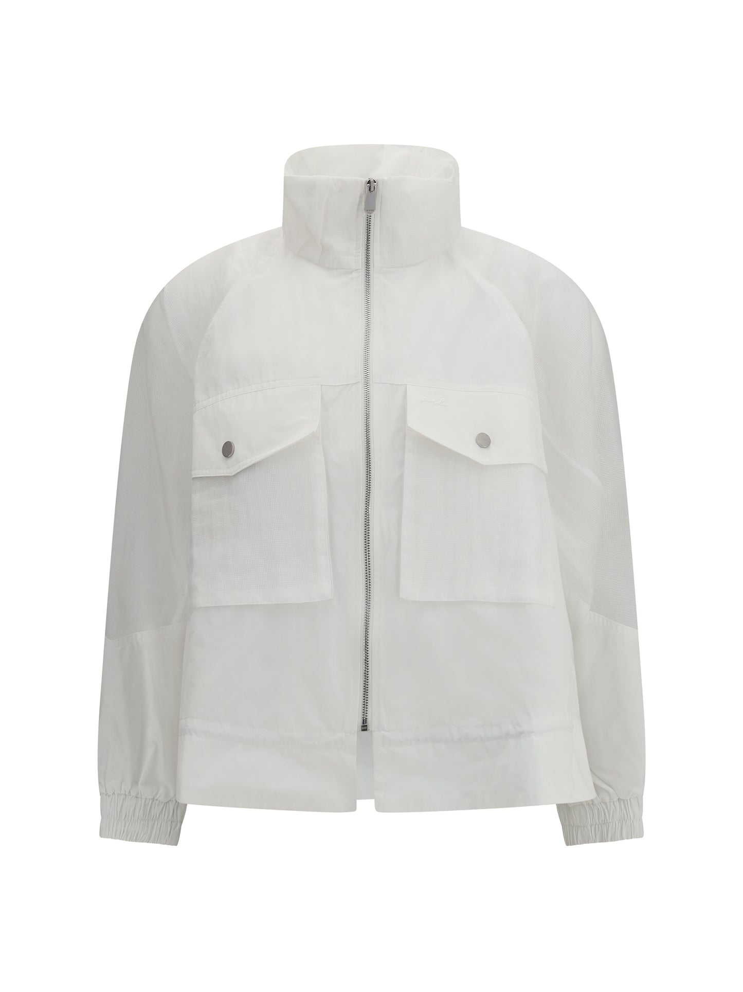 PINKO Beth Jacket with transparent inserts