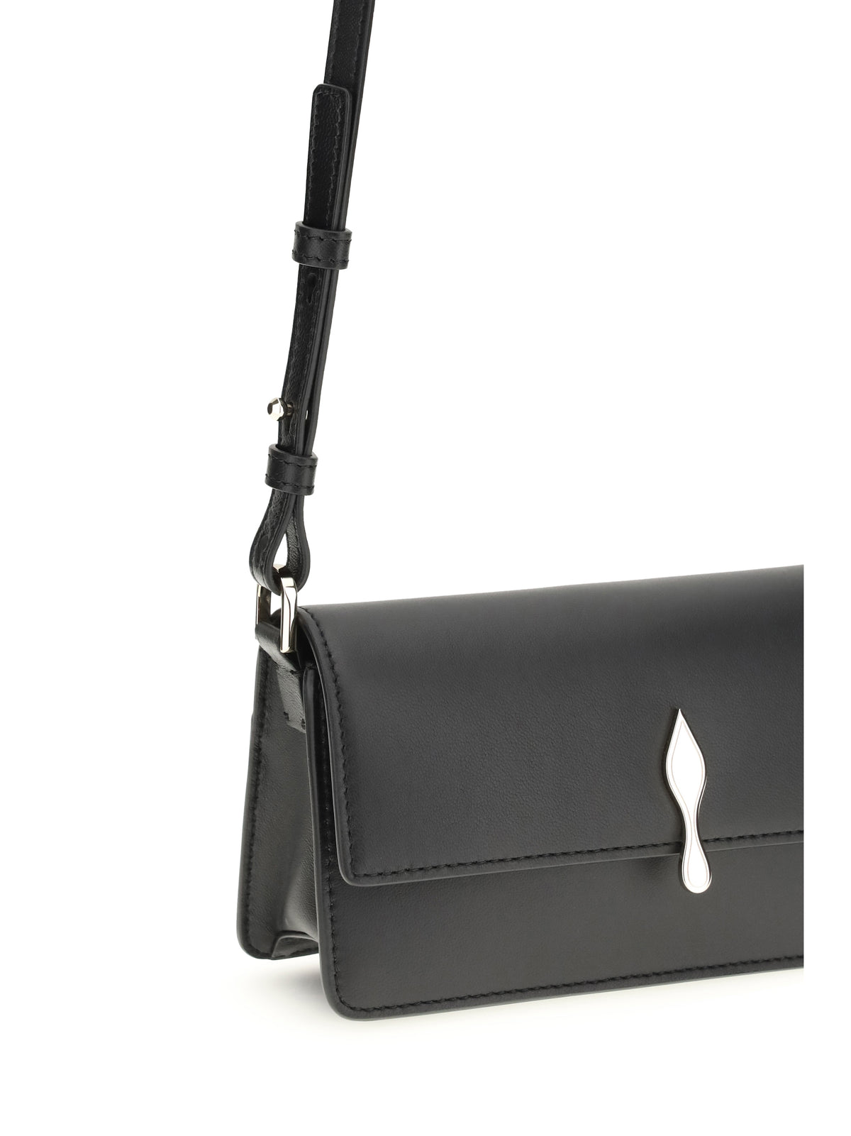 Christian Louboutin Bettina chain Wallet - Black/Gold