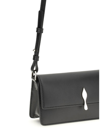 Christian Louboutin Bettina chain Wallet - Black/Gold