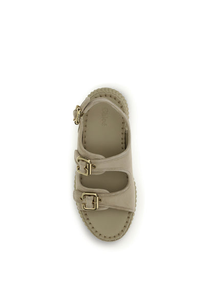 CHLOÉ Nama wedge Sandals