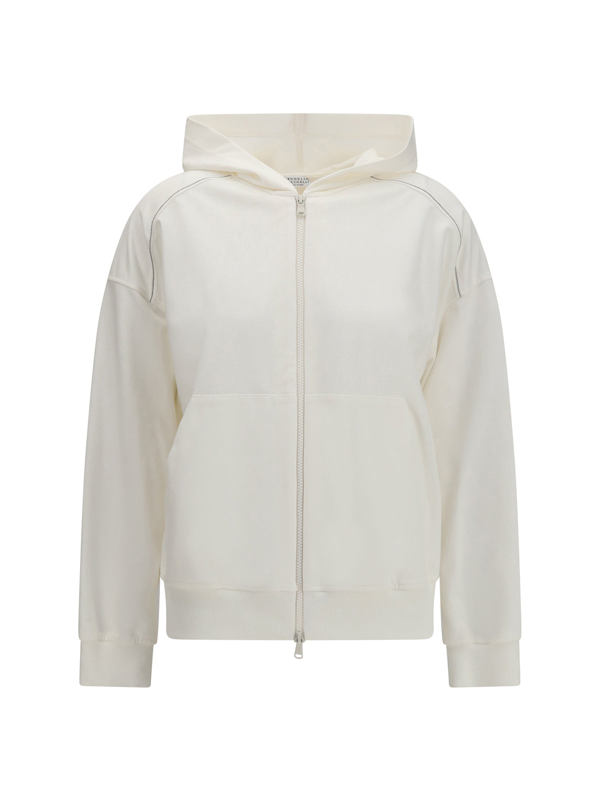 Brunello Cucinelli Cotton Hoodie - Natural