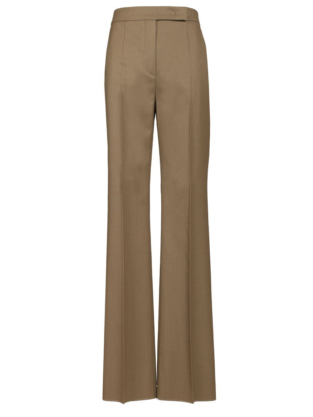 Max Mara Straight Trousers - Beige