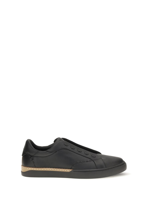 Fendi City Sneakers - Nero+Nero+Choc.Taup