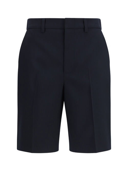 Gucci Wool Shorts - Blue/Red