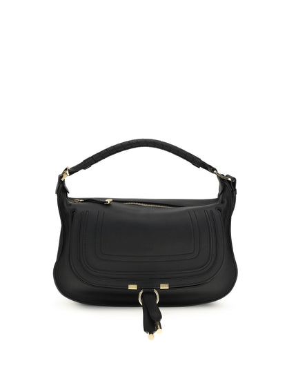 Chloé Marcie small Shoulder Bag - Black