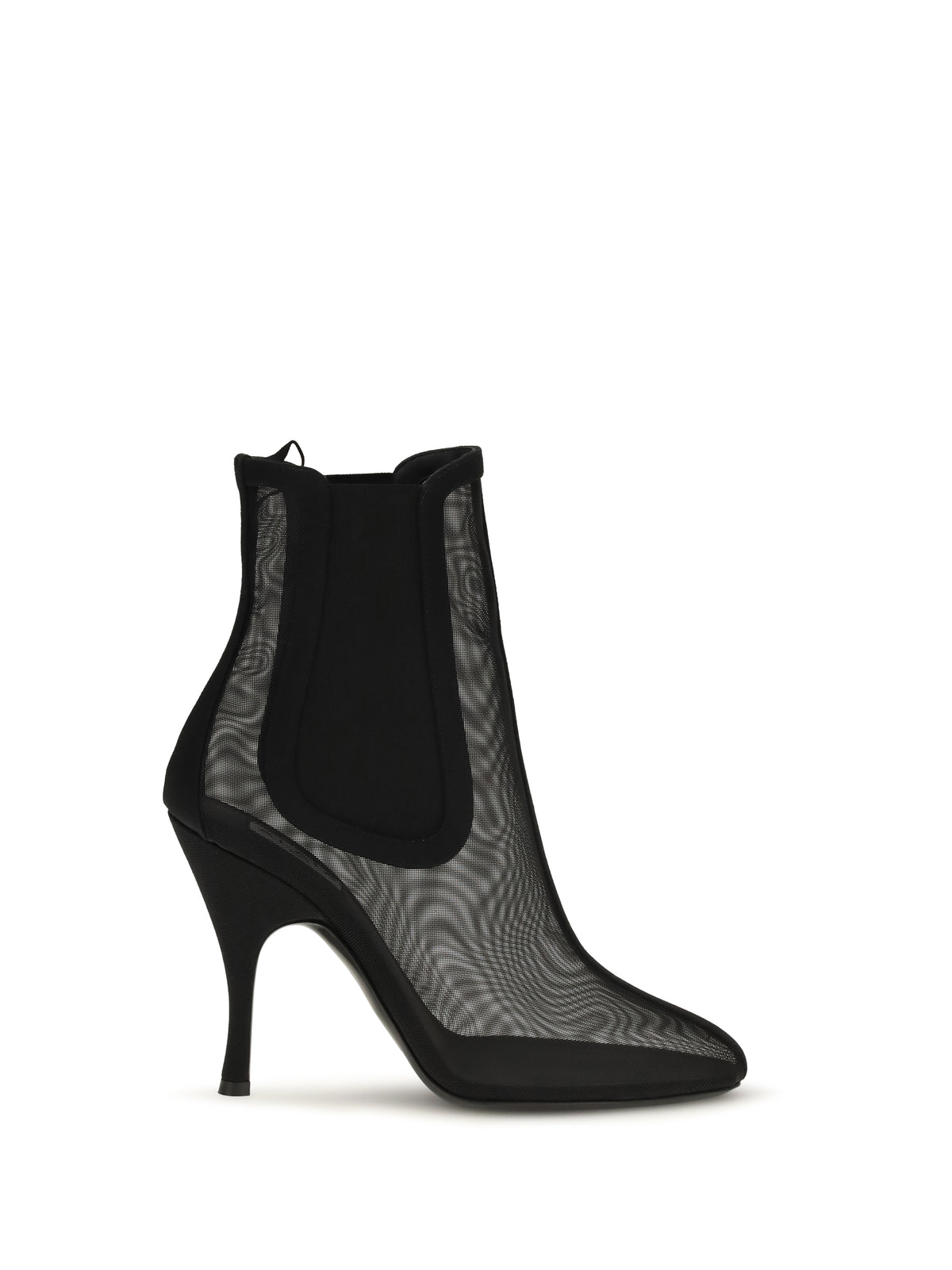 Alaïa Mesh Chelsea Ankle Boots - Noir