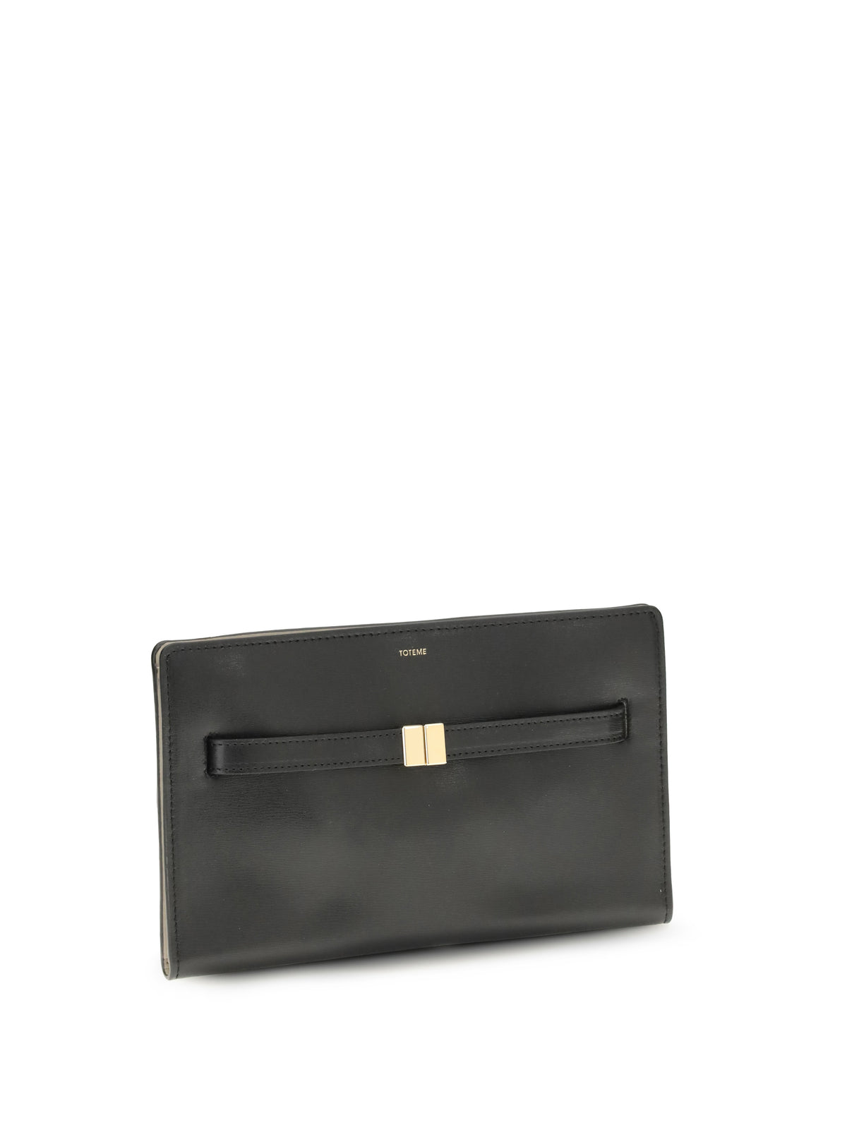Toteme Belted leather crossbody Bag - Black