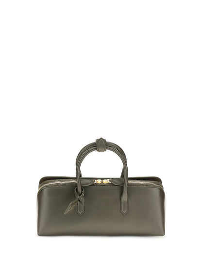 AlaïA Small Delta nubuck Handbag - Vert Camouflage