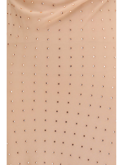 PINKO Long strass Slipdress