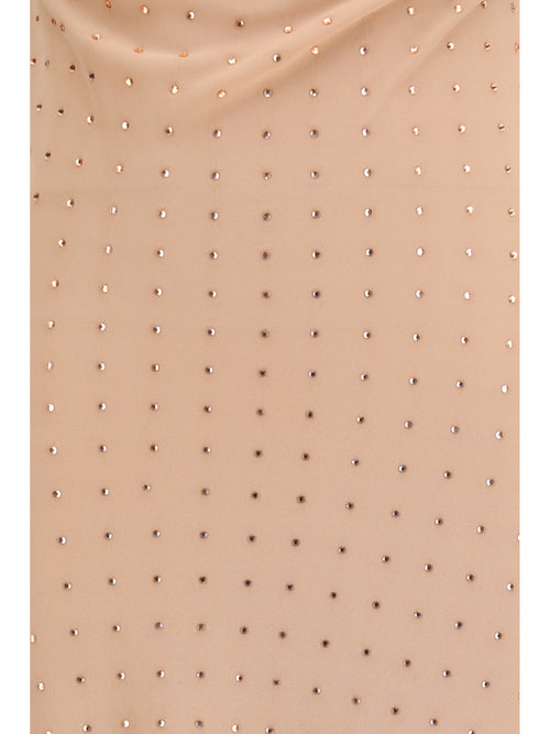 Pinko Long strass Slipdress - Pink Sfinge