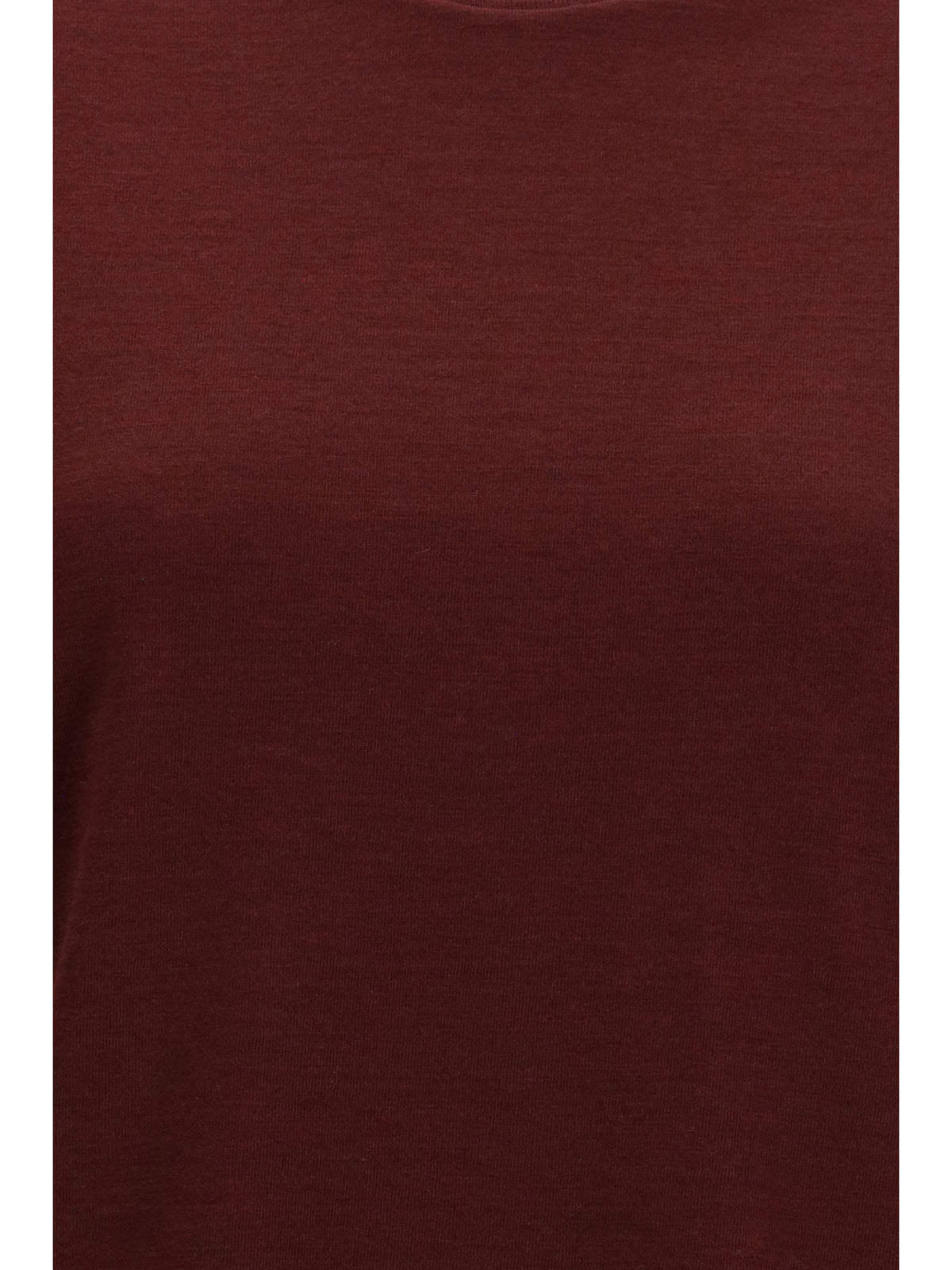 Thom Browne Wool-blend T-shirt - Burgundy