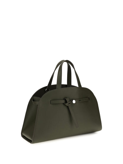 Tory Burch Romy calf leather Top Handle Bag - Leccio