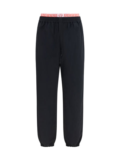 Versace Nylon jogger Pants - Black