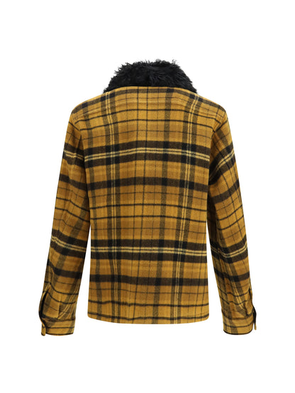 Fendi Check wool Blouson Jacket - Yellow Fendi