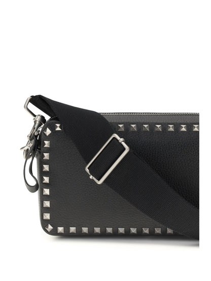 VALENTINO GARAVANI Rockstud leather Shoulder Bag