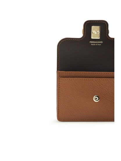 Ferragamo Gancini Keychain - Mocha Bisque