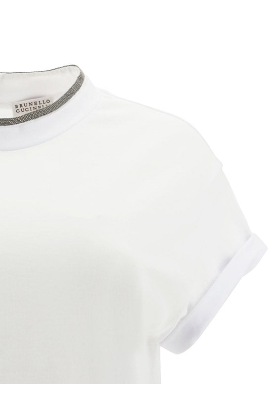 Brunello Cucinelli Cotton T-shirt - White
