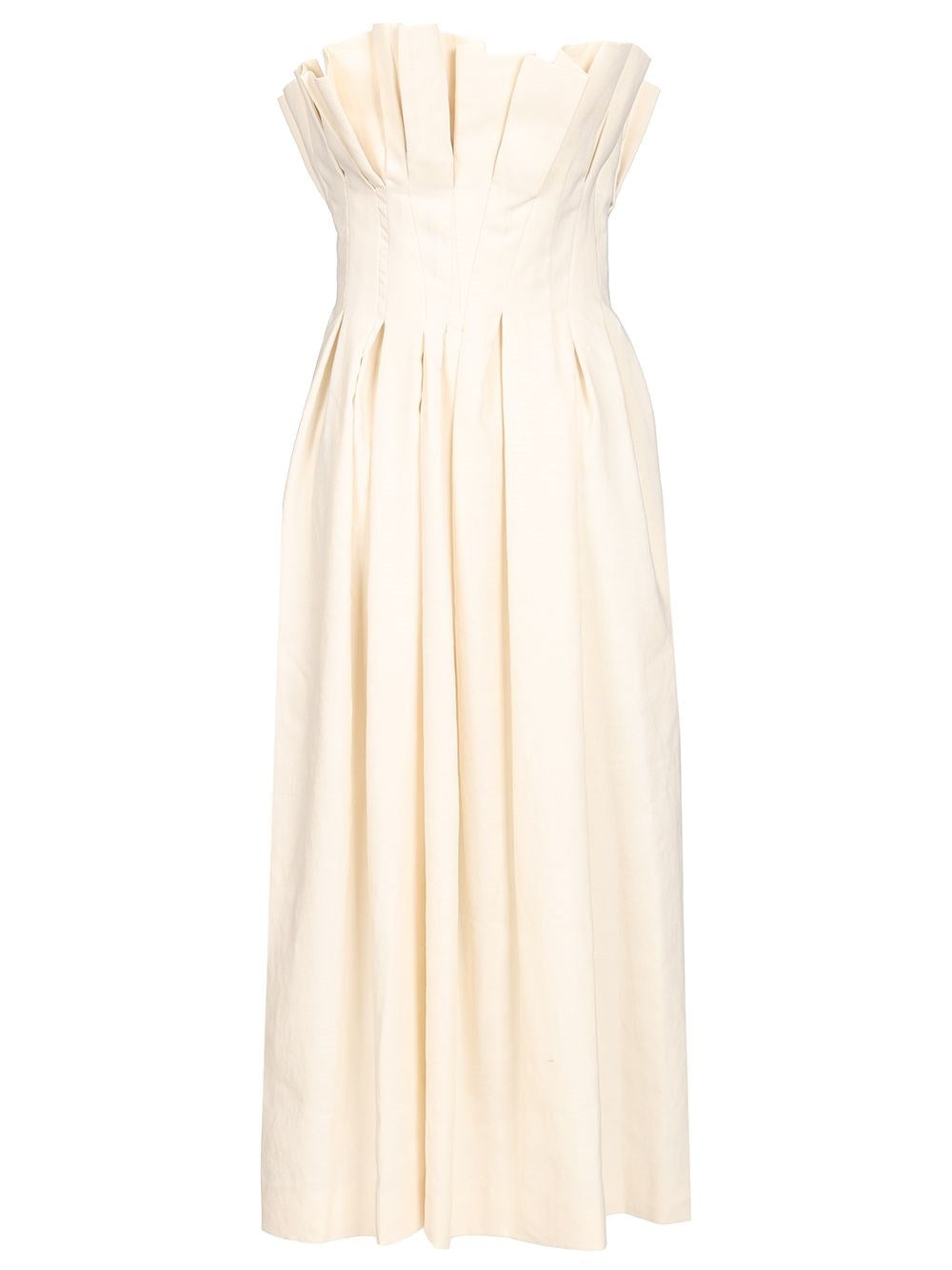 Khaite "Claude" Dress - Beige