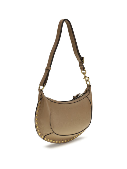 Isabel Marant Oskan Moon Shoulder Bag - Cappuccino