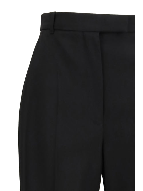Alexander Mcqueen Tailored cotton Pants - Black