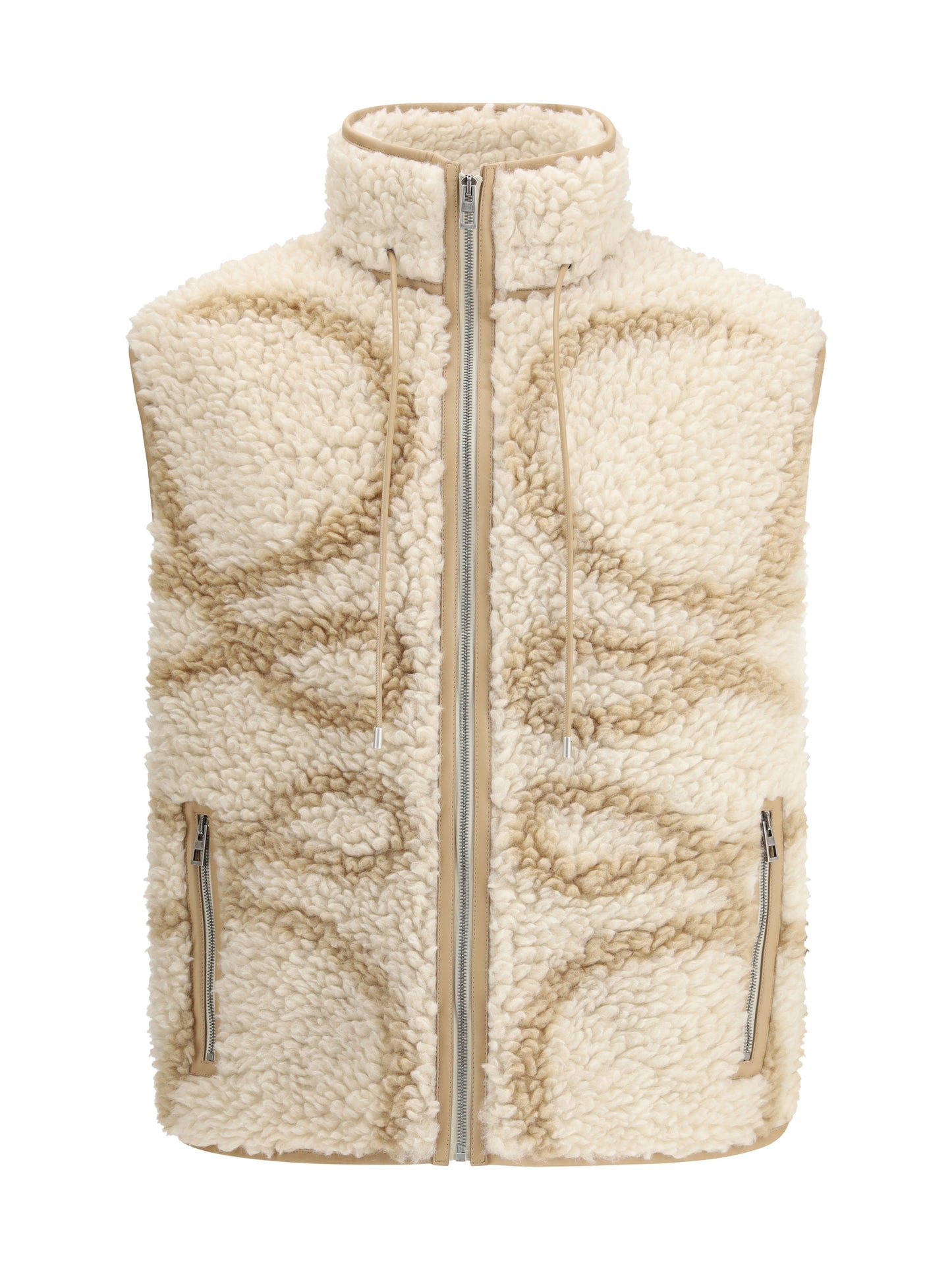 LOEWE Jacquard fleece Gilet