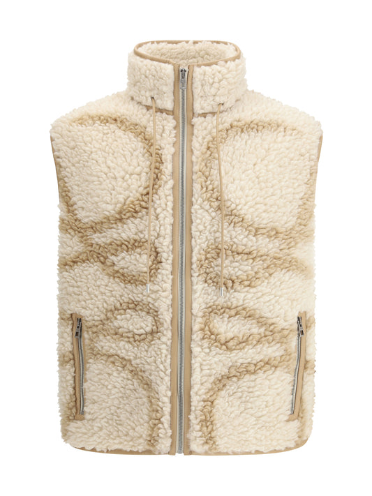LOEWE Jacquard fleece Gilet