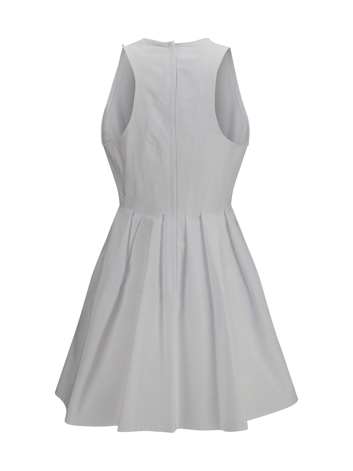 Max Mara Sportmax Sleeveless short Dress - White Ottico
