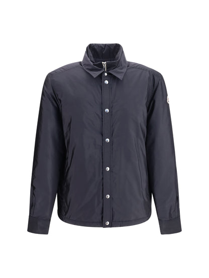Moncler Meridelle Padded Shirt Jacket - Navy