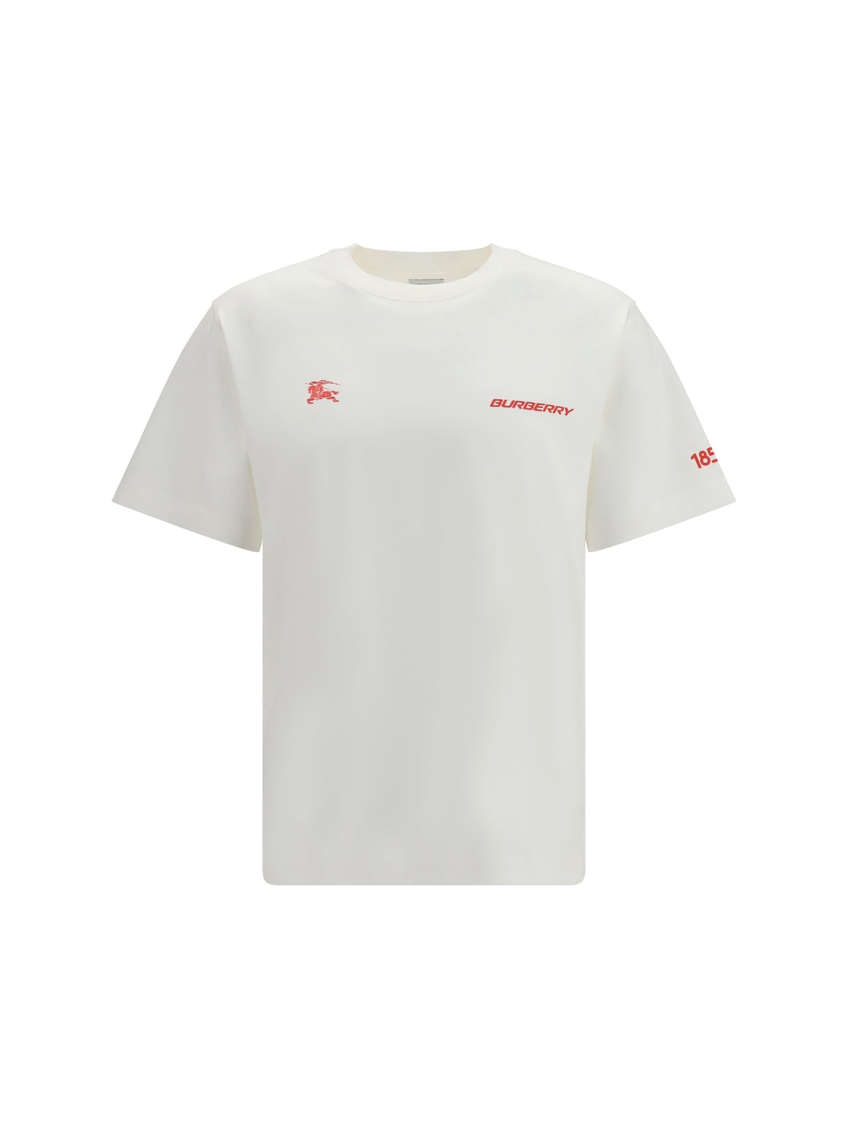 Burberry Cotton graphic T-shirt - Chalk