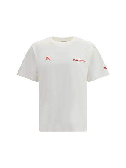 Burberry Cotton graphic T-shirt - Chalk