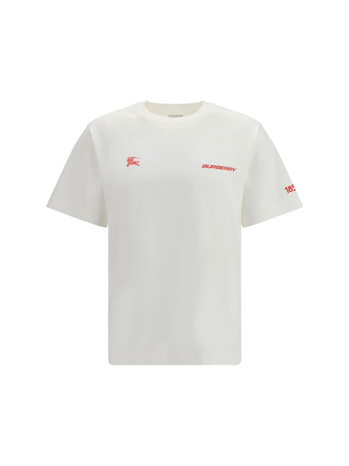 Burberry Cotton graphic T-shirt - Chalk