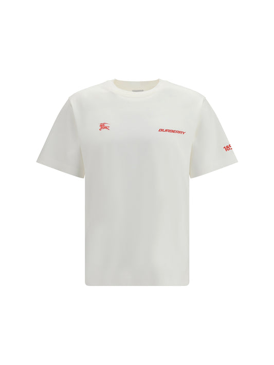Burberry Cotton graphic T-shirt - Chalk