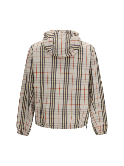 BURBERRY Reversible Check hooded Jacket