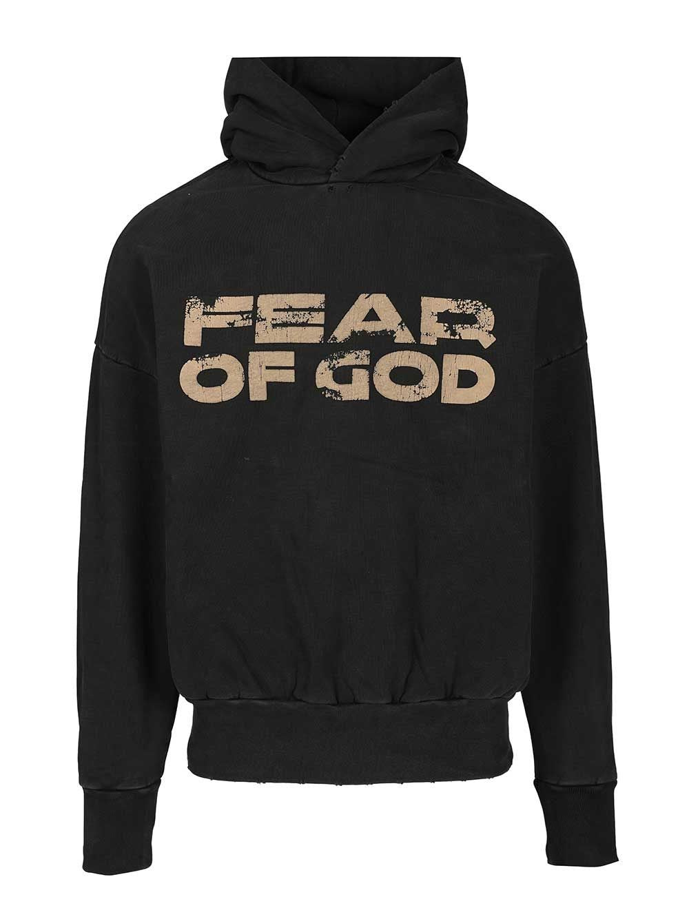 Fear Of God "Fear Of God" Hoodie - Black