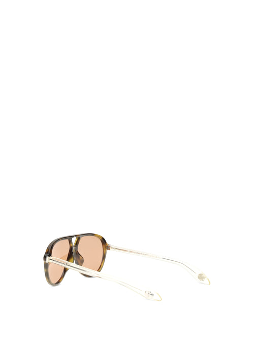Alexander McQueen Navigator Sunglasses - Ebony/Gold
