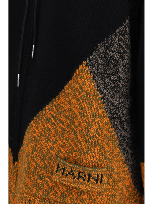 Marni M wool and cashmere Jacket - Black