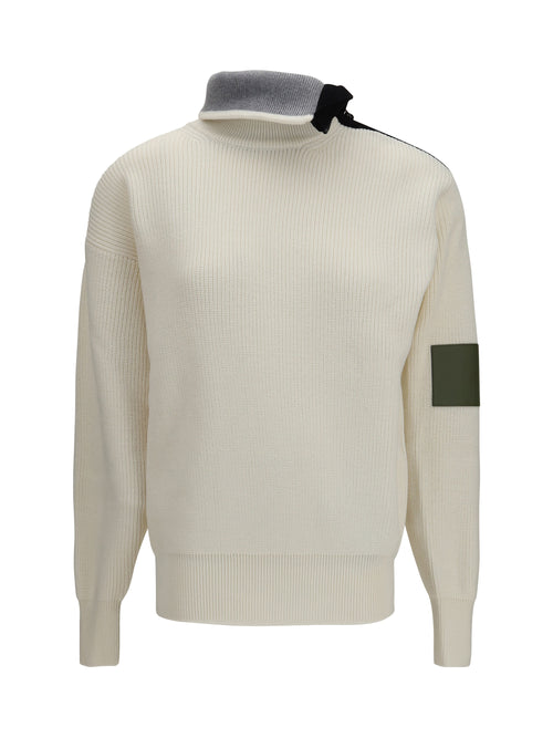 Loewe High-neck wool Sweater - White