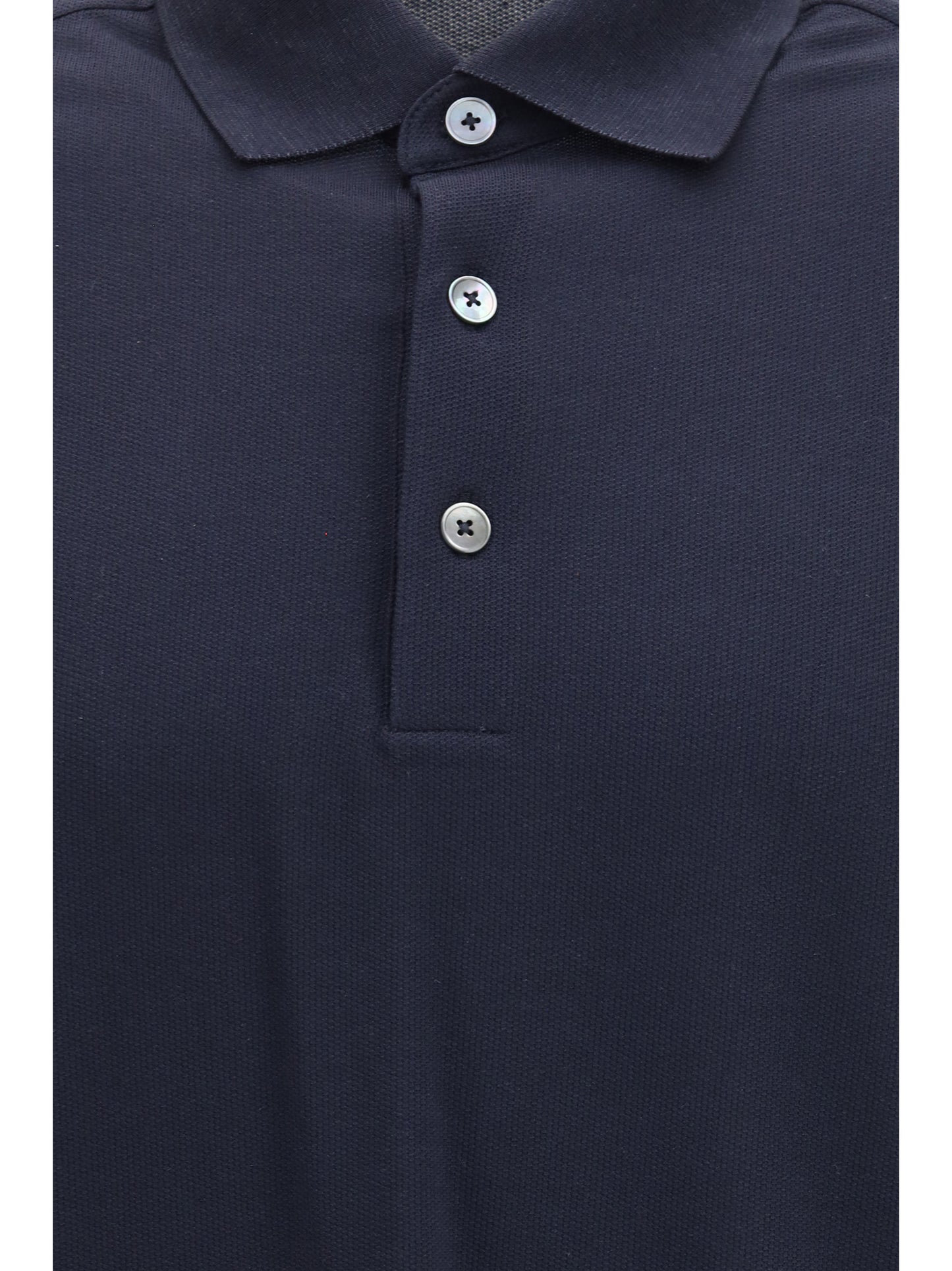 ZEGNA Cotton and silk Polo