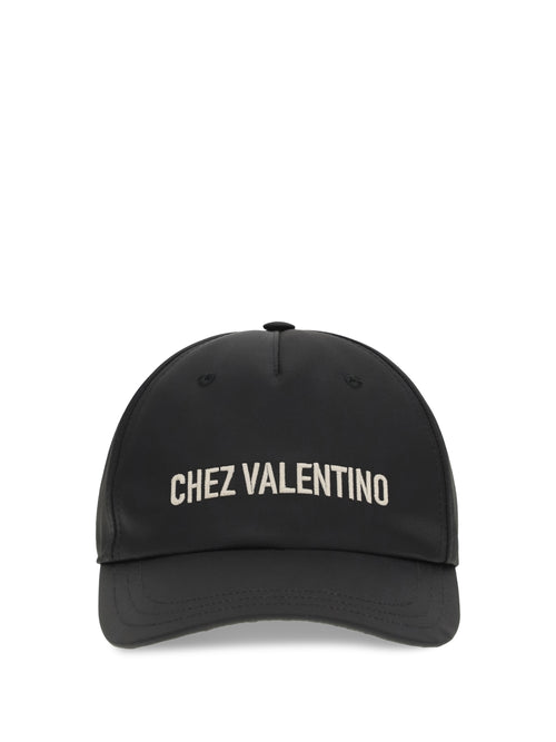 Valentino Garavani Chez Valentino Baseball Hat - Black/Burro