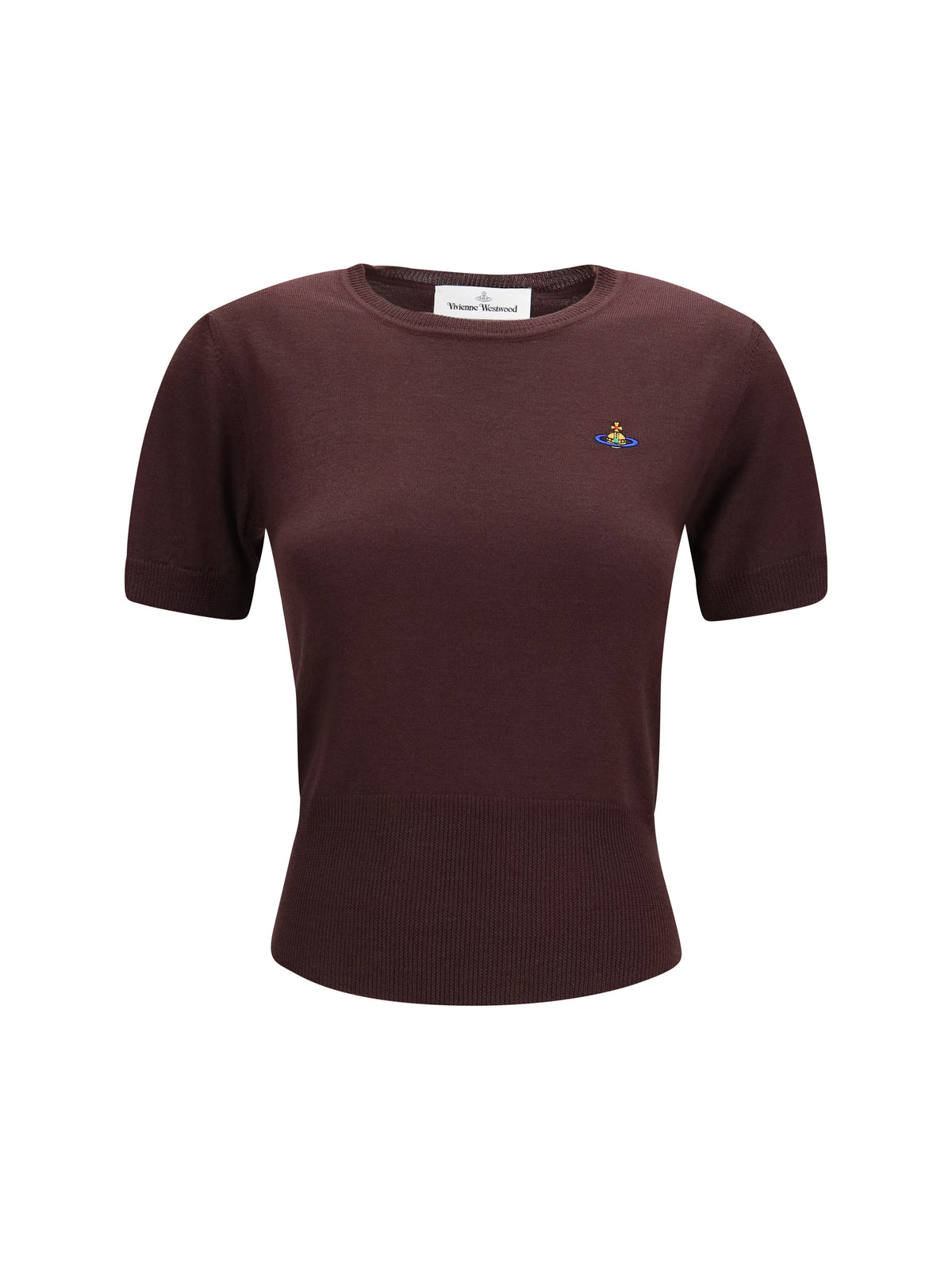 Vivienne Westwood Bea wool Top - Dark Mahogany