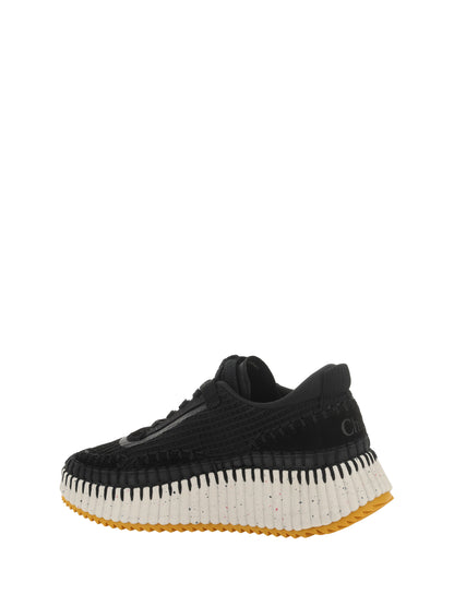 Chloé Nama Sneakers - Black