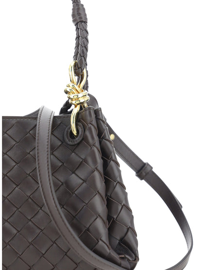 Bottega Veneta Small Parachute Shoulder Bag - Fondant-M Brass