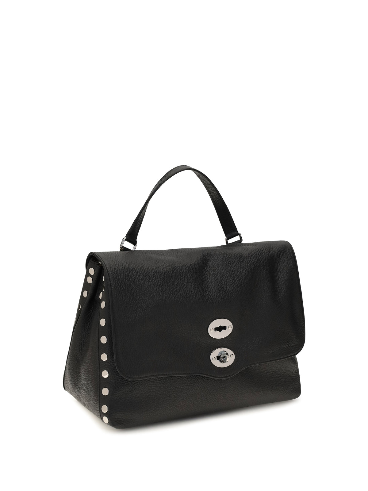 Zanellato Medium Postina Daily Handbag - Black Black
