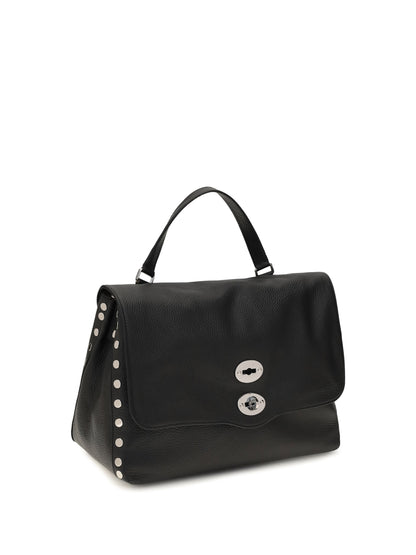Zanellato Medium Postina Daily Handbag - Black Black