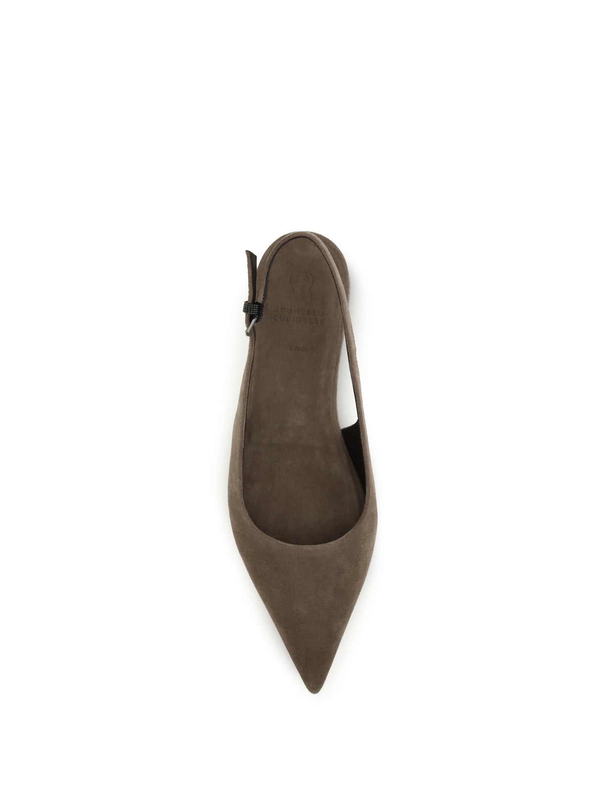 Brunello Cucinelli Suede Ballerinas - Shore
