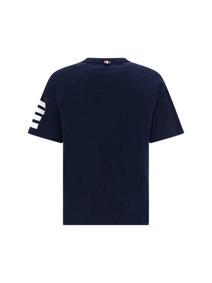 THOM BROWNE T-shirt with horizontal bands