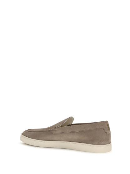 Brunello Cucinelli Suede Loafers - Koala