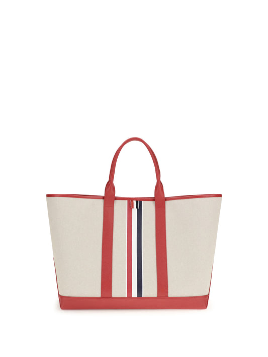 THOM BROWNE Canvas Tote Bag
