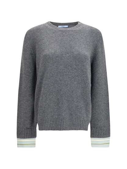 Prada Crewneck wool Sweater - Ardesia