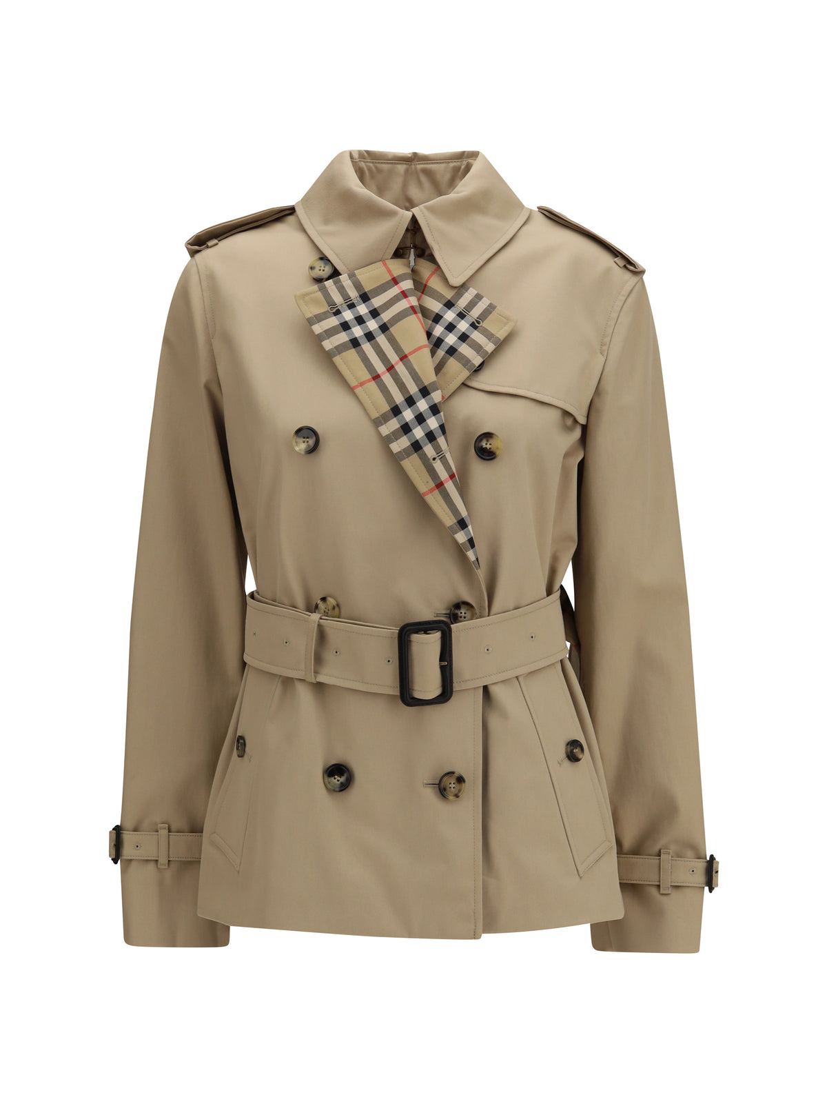 Burberry Lakefield short Trench Coat - Honey